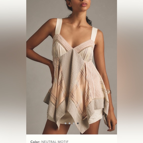 Pilcro Cabana Apron Tank - Picture 4 of 6